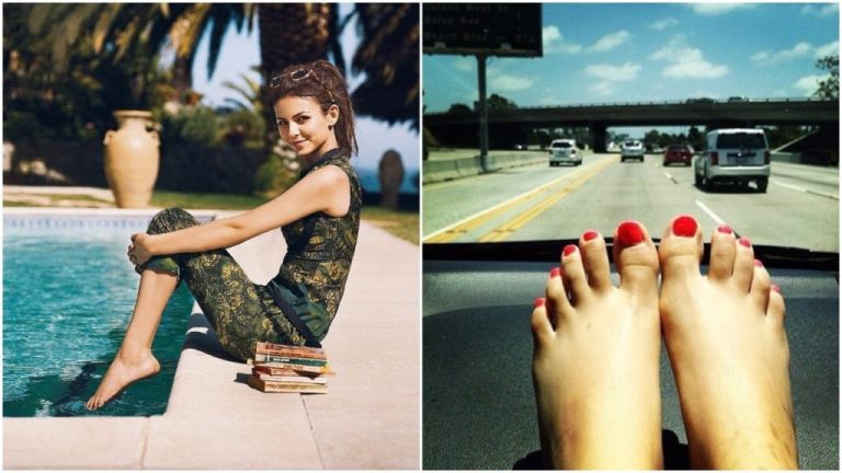 Victoria Justice Feet, Shoe Size and Shoe Collection